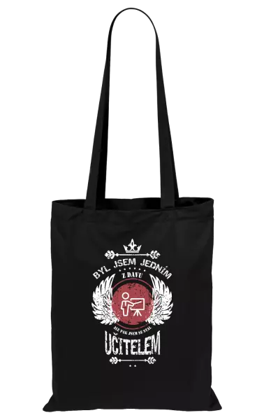 Látková taška Byl jsem jedním z davu, ale pak jsem se stal učitelem