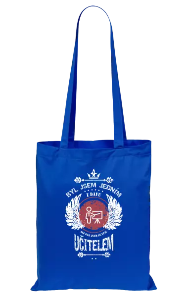 Látková taška Byl jsem jedním z davu, ale pak jsem se stal učitelem