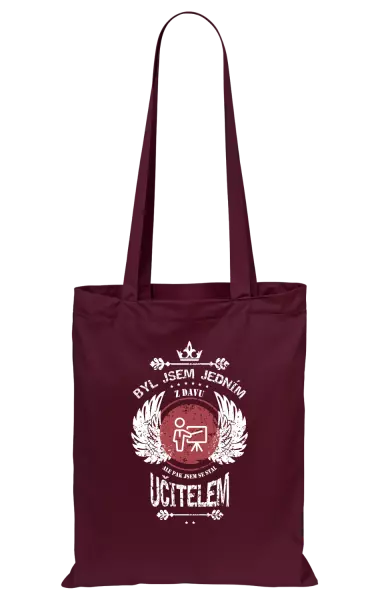 Látková taška Byl jsem jedním z davu, ale pak jsem se stal učitelem