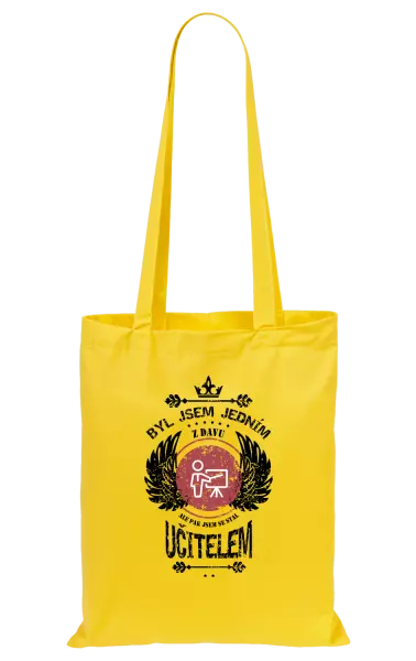 Látková taška Byl jsem jedním z davu, ale pak jsem se stal učitelem