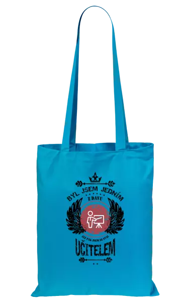 Látková taška Byl jsem jedním z davu, ale pak jsem se stal učitelem