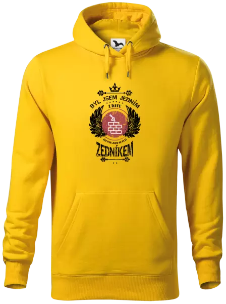 Pánská mikina Byl jsem jedním z davu, ale pak jsem se stal zedníkem