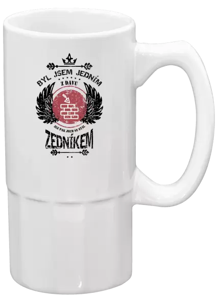 Půllitr Byl jsem jedním z davu, ale pak jsem se stal zedníkem