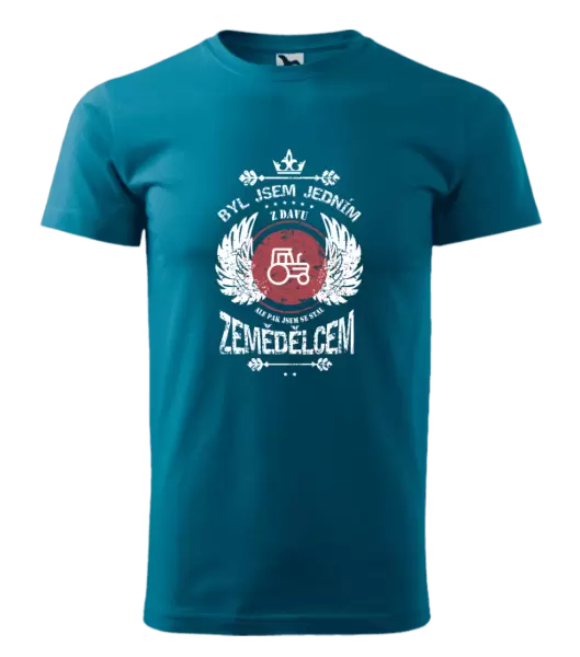 Pánské tričko Byl jsem jedním z davu, ale pak jsem se stal zemědělcem
