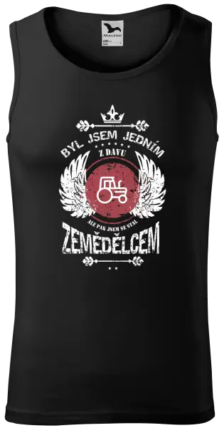 Pánské tílko Byl jsem jedním z davu, ale pak jsem se stal zemědělcem