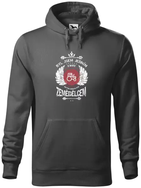 Pánská mikina Byl jsem jedním z davu, ale pak jsem se stal zemědělcem