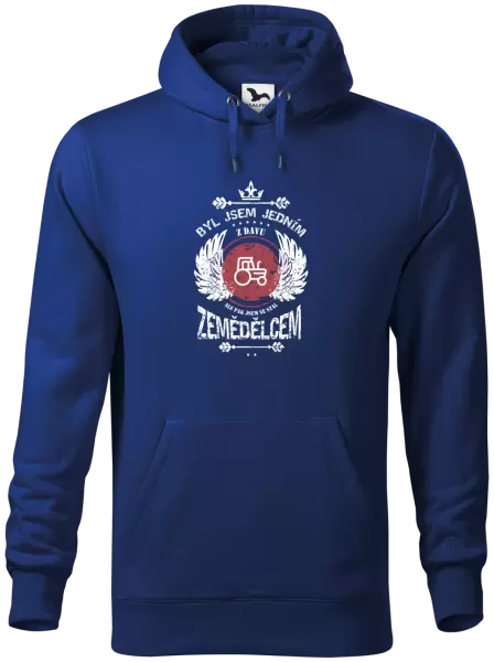 Pánská mikina Byl jsem jedním z davu, ale pak jsem se stal zemědělcem