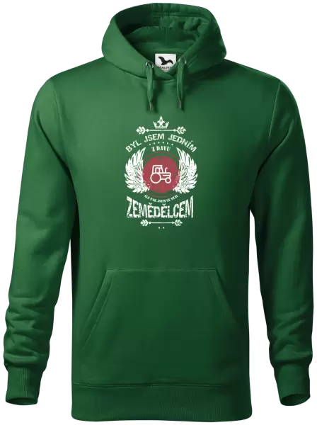 Pánská mikina Byl jsem jedním z davu, ale pak jsem se stal zemědělcem
