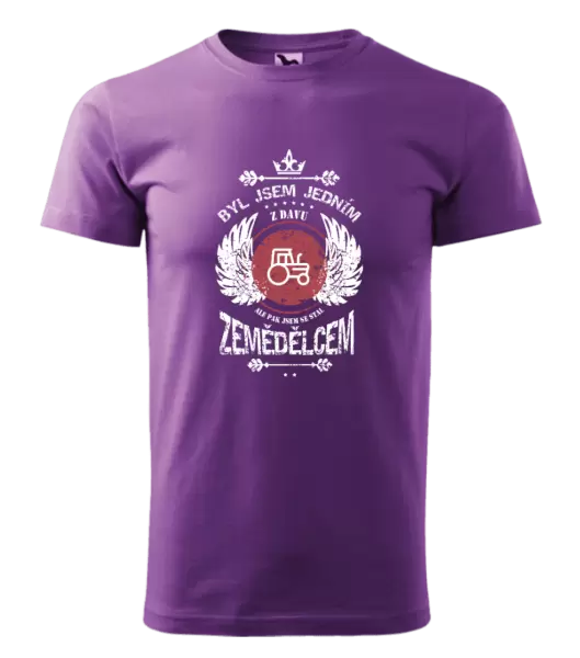 Pánské tričko Byl jsem jedním z davu, ale pak jsem se stal zemědělcem