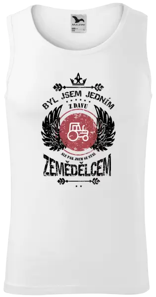 Pánské tílko Byl jsem jedním z davu, ale pak jsem se stal zemědělcem