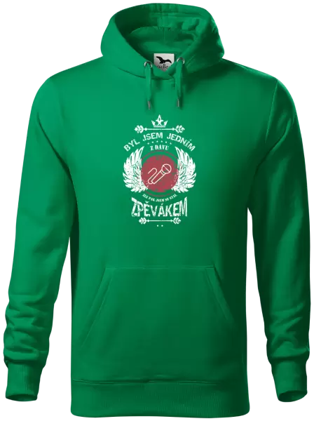 Pánská mikina Byl jsem jedním z davu, ale pak jsem se stal zpěvákem