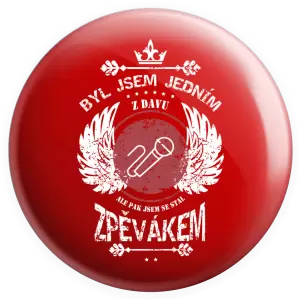 Placka Byl jsem jedním z davu, ale pak jsem se stal zpěvákem