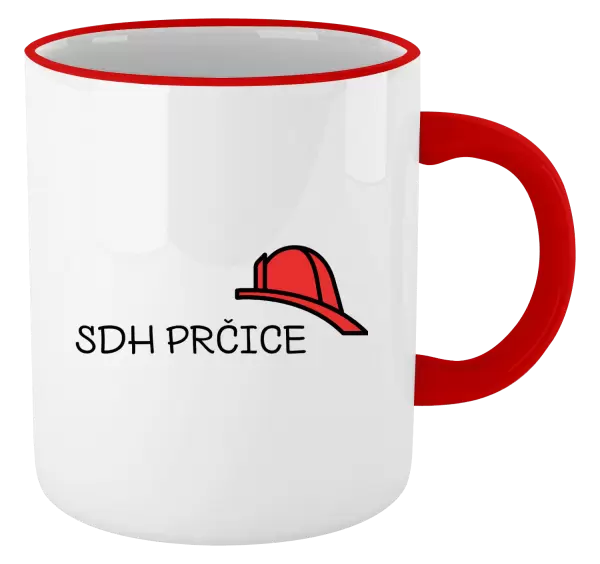 Hrnek SDH s vlastním názvem sboru