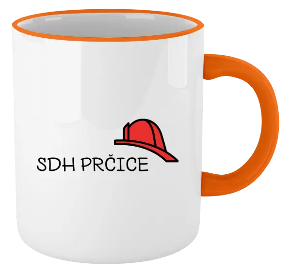 Hrnek SDH s vlastním názvem sboru