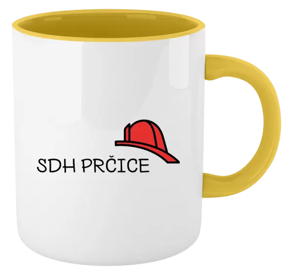 Hrnek SDH s vlastním názvem sboru