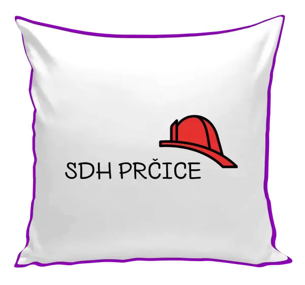 Polštář SDH s vlastním názvem sboru