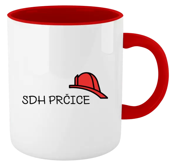 Hrnek SDH s vlastním názvem sboru