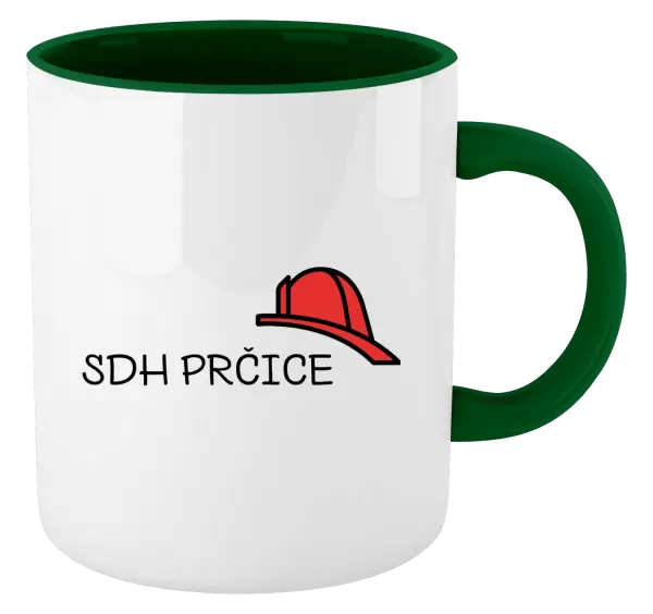 Hrnek SDH s vlastním názvem sboru