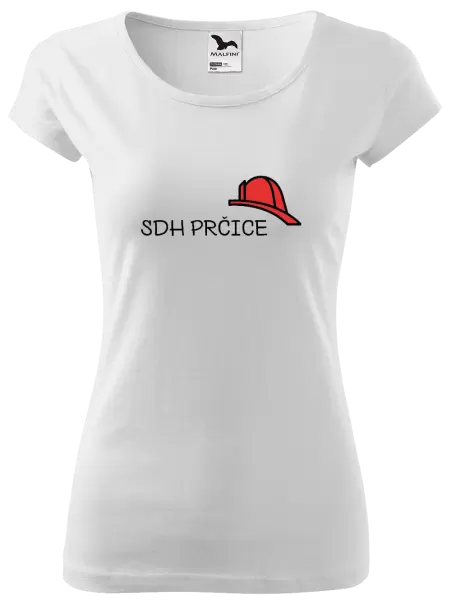 Dámské tričko SDH s vlastním názvem sboru