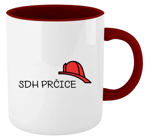 Hrnek SDH s vlastním názvem sboru