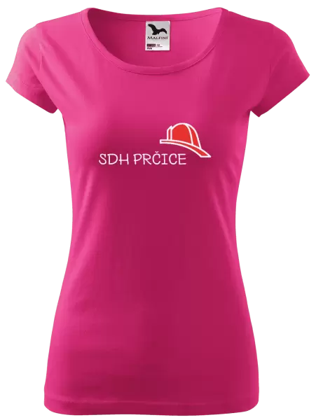 Dámské tričko SDH s vlastním názvem sboru