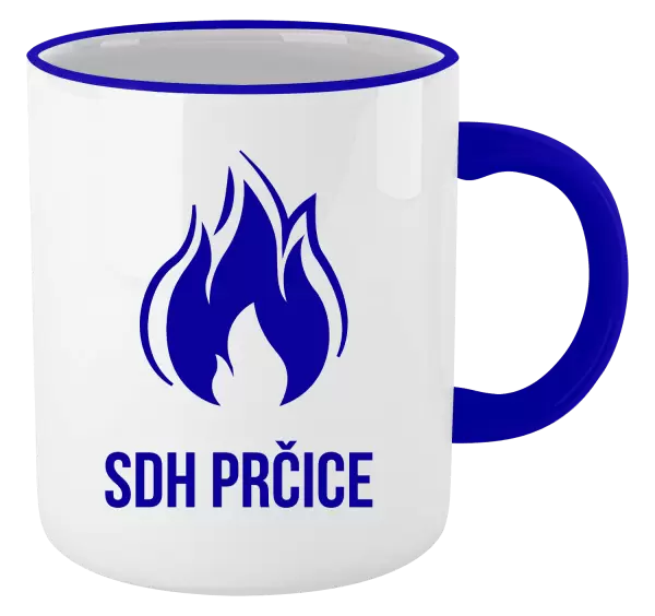 Hrnek SDH s vlastním názvem sboru