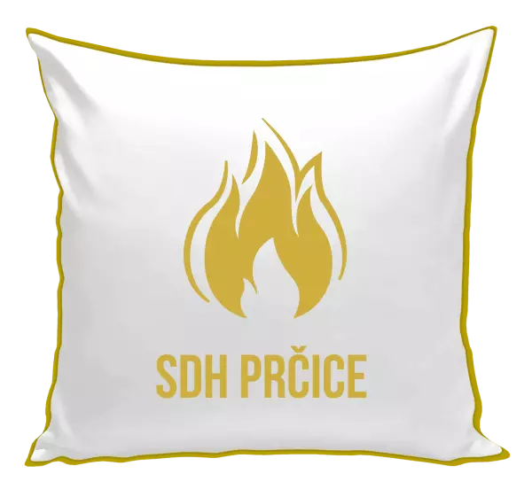 Polštář SDH s vlastním názvem sboru