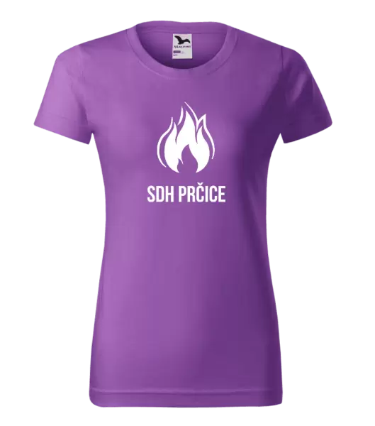 Dámské tričko SDH s vlastním názvem sboru