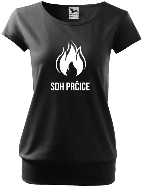Dámské tričko SDH s vlastním názvem sboru
