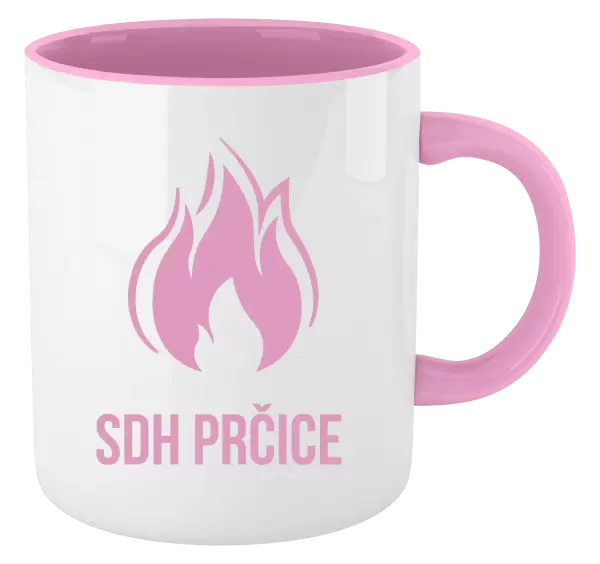 Hrnek SDH s vlastním názvem sboru