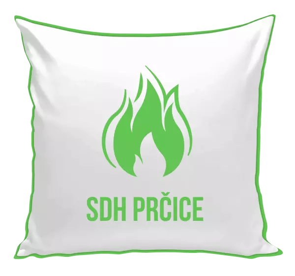 Polštář SDH s vlastním názvem sboru