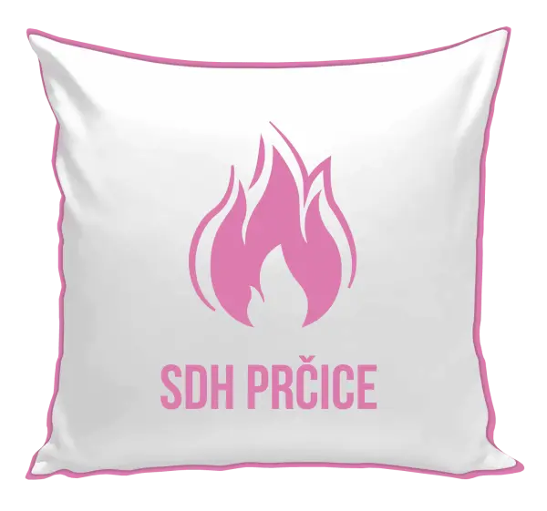 Polštář SDH s vlastním názvem sboru