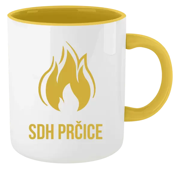 Hrnek SDH s vlastním názvem sboru