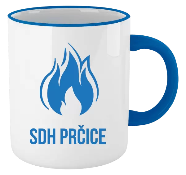 Hrnek SDH s vlastním názvem sboru
