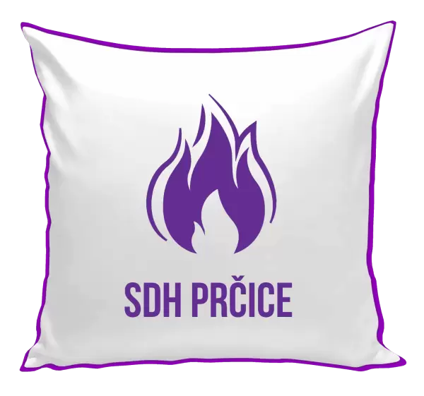 Polštář SDH s vlastním názvem sboru