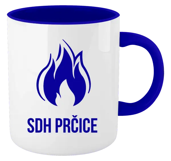 Hrnek SDH s vlastním názvem sboru