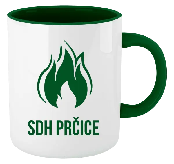 Hrnek SDH s vlastním názvem sboru