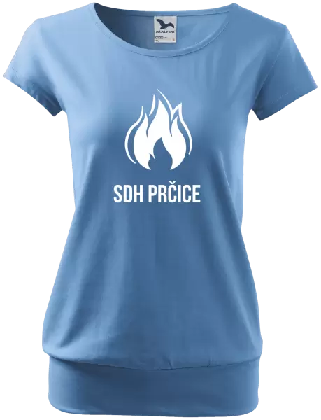 Dámské tričko SDH s vlastním názvem sboru