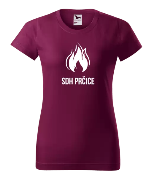 Dámské tričko SDH s vlastním názvem sboru