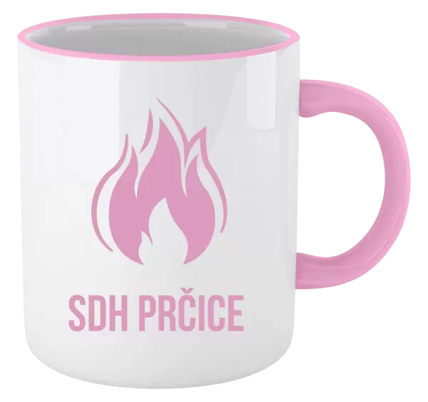 Hrnek SDH s vlastním názvem sboru