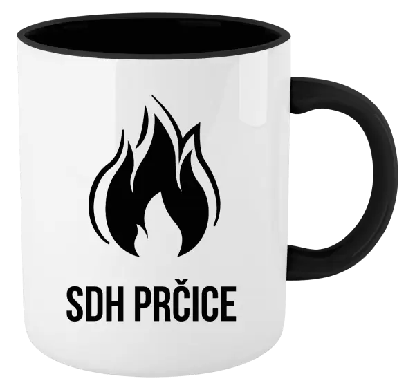 Hrnek SDH s vlastním názvem sboru