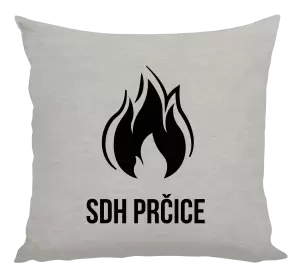 Polštář SDH s vlastním názvem sboru