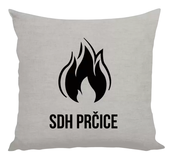 Polštář SDH s vlastním názvem sboru