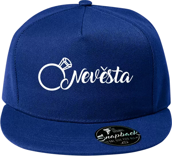Snapback kšiltovka Nevěsta, prsten