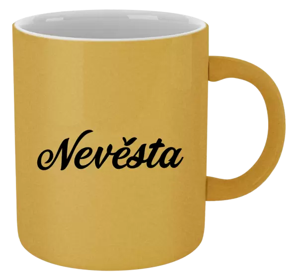 Metalický hrnek Nevěsta 2