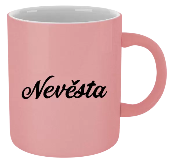 Metalický hrnek Nevěsta 2