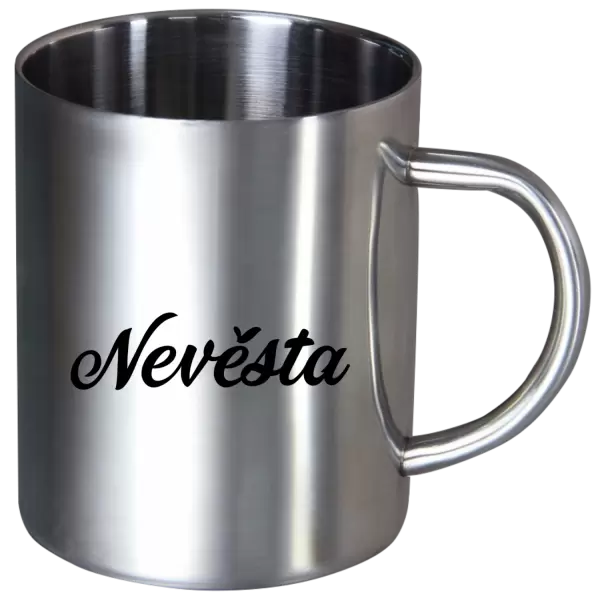 Nerezový hrnek Nevěsta 2