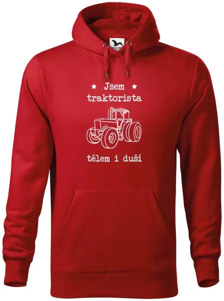 Pánská mikina Jsem traktorista tělem i duší