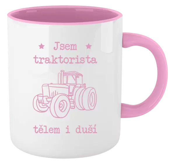 Hrnek Jsem traktorista tělem i duší