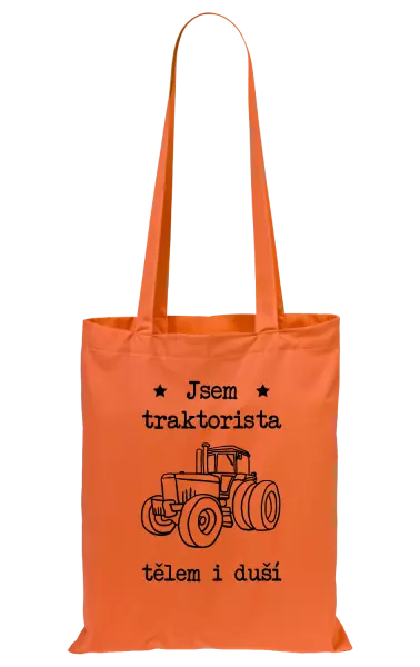 Látková taška Jsem traktorista tělem i duší